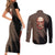 Giant Titan - Attack On Titan Couples Matching Short Sleeve Bodycon Dress and Long Sleeve Button Shirt Attack On Titan