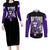 Black Frieza Couples Matching Long Sleeve Bodycon Dress and Long Sleeve Button Shirt Dragon Ball Mix Anime Manga