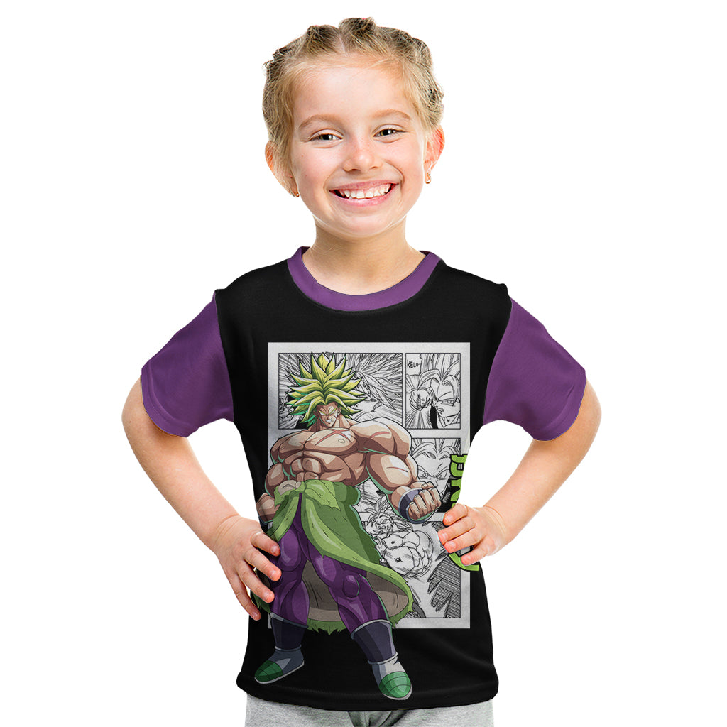 Broly Legendary SSJ Kid T Shirt Dragon Ball Mix Anime Manga