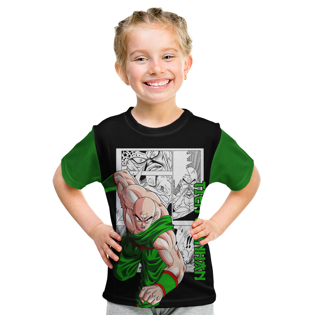 Tien Shinhan Kid T Shirt Dragon Ball Mix Anime Manga