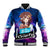 Inugami Korone Holo Live Baseball Jacket Galaxy Style