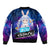 Pekora Usada Holo Live Bomber Jacket Galaxy Style