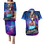 Houshou Marine Holo Live Couples Matching Puletasi and Hawaiian Shirt Galaxy Style