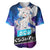 Shirakami Fubuki Holo Live Baseball Jersey Galaxy Style