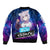 Nekomata Okayu Holo Live Bomber Jacket Galaxy Style