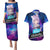 Nekomata Okayu Holo Live Couples Matching Puletasi and Hawaiian Shirt Galaxy Style