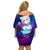 Nekomata Okayu Holo Live Off Shoulder Short Dress Galaxy Style