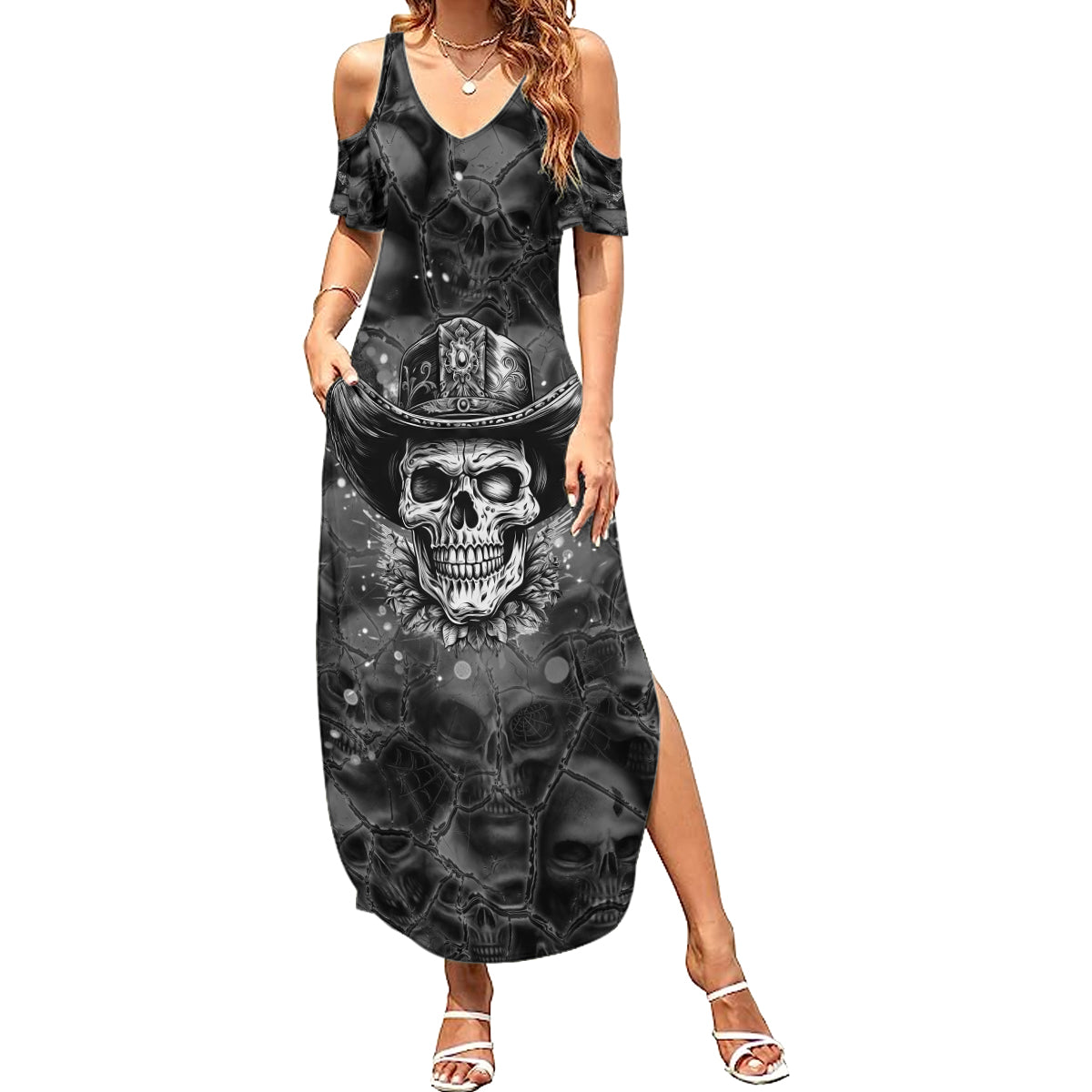 cowboy-skull-summer-maxi-dress-cowboy-take-me-away