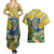 vincent-van-gogh-skull-couples-matching-summer-maxi-dress-and-hawaiian-shirt