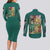 Yusuke Urameshi Yuyu Hakusho Couples Matching Long Sleeve Bodycon Dress and Long Sleeve Button Shirt Anime Style