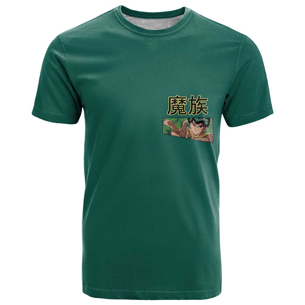 Yusuke Urameshi Yuyu Hakusho T Shirt Anime Style