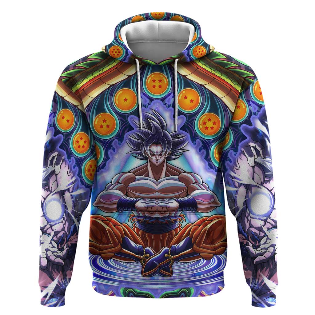 Trippy Ultra Instinct Goku Dragon Ball Z Hoodie Anime Trippy Style