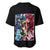 Gogeta Dragon Ball Z Baseball Jersey Anime Style