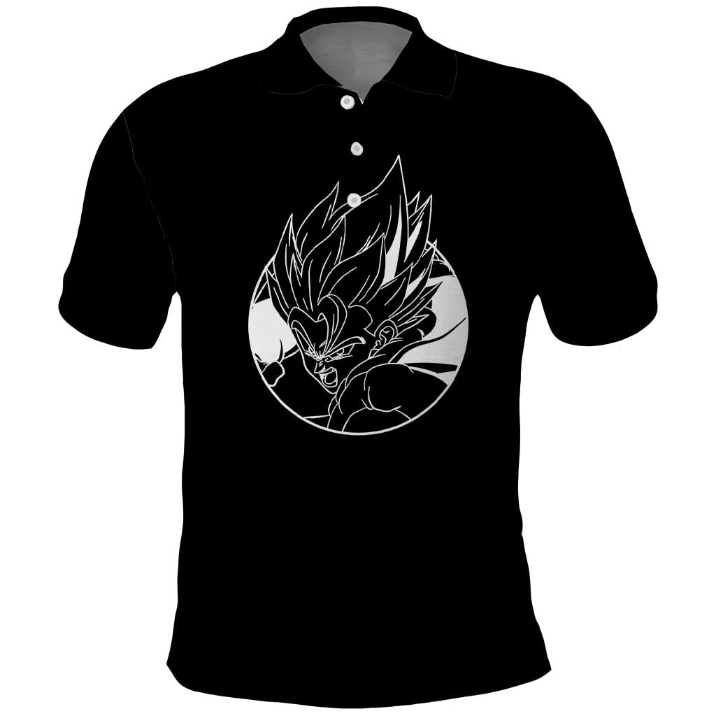 Gogeta Dragon Ball Z Polo Shirt Anime Style