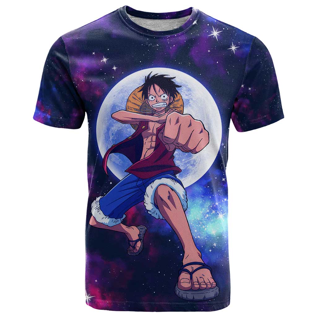 One Piece Lunar Ring Luffy T Shirt Anime Style