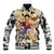 One Piece Blazing Force Luffy Baseball Jacket Anime Mix Manga Style