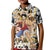 One Piece Blazing Force Luffy Kid Polo Shirt Anime Mix Manga Style