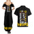 Trafalgar D. Law V2 One Piece Couples Matching Summer Maxi Dress and Hawaiian Shirt Anime Style