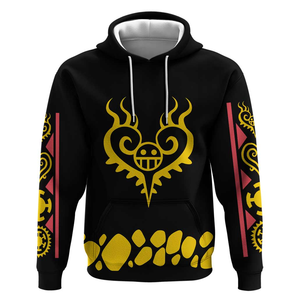 Trafalgar D. Law V2 One Piece Hoodie Anime Style