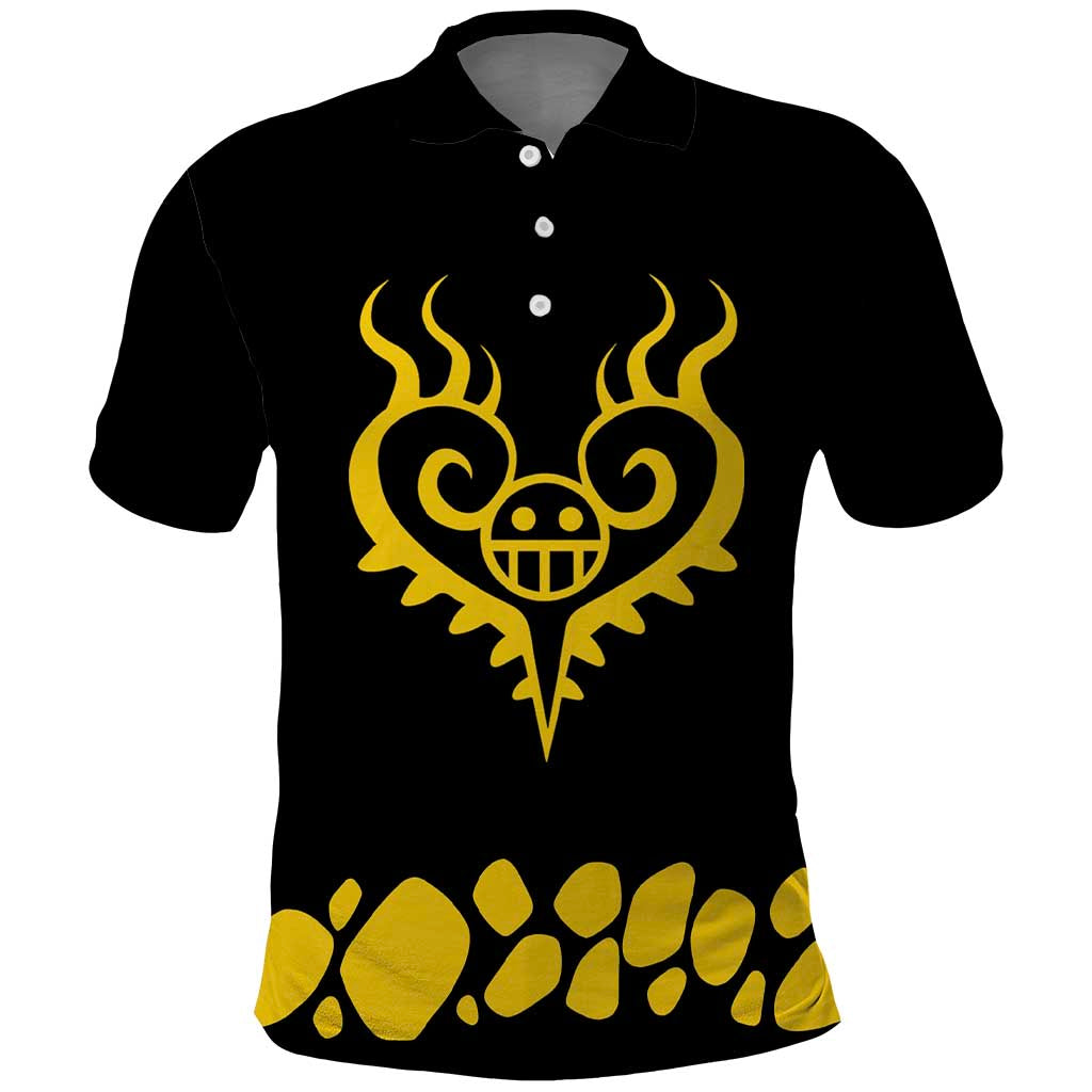 Trafalgar D. Law V2 One Piece Polo Shirt Anime Style