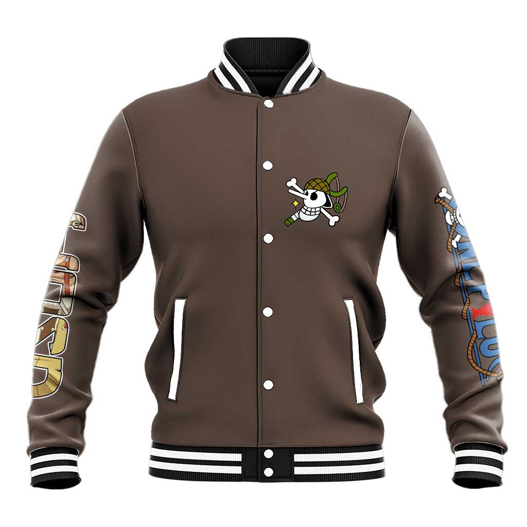 Usopp One Piece Streetwear Baseball Jacket Anime Style