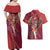 Megumin - KonoSuba Couples Matching Off Shoulder Maxi Dress and Hawaiian Shirt Anime Style TS04