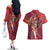 Megumin - KonoSuba Couples Matching Off The Shoulder Long Sleeve Dress and Hawaiian Shirt Anime Style TS04