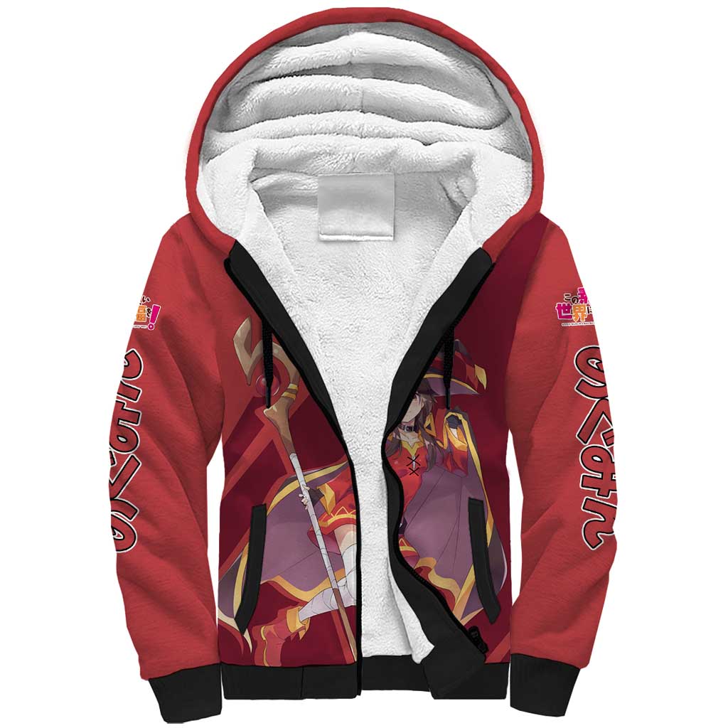 Megumin - KonoSuba Sherpa Hoodie Anime Style TS04