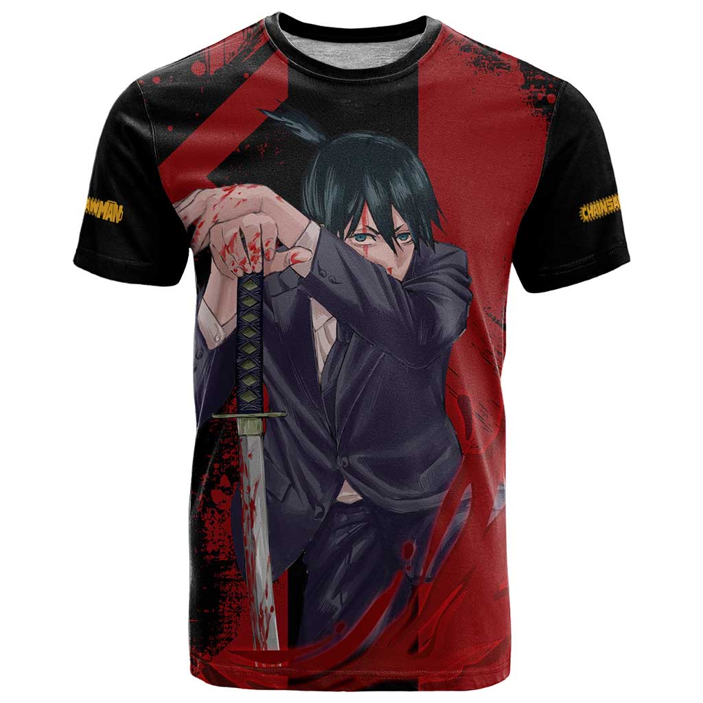 Aki Hayakawa - Chainsaw Man T Shirt Anime Style