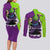 Piccolo - Dragon Ball Couples Matching Long Sleeve Bodycon Dress and Long Sleeve Button Shirt Anime Style