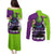 Piccolo - Dragon Ball Couples Matching Puletasi and Long Sleeve Button Shirt Anime Style