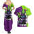 Piccolo - Dragon Ball Couples Matching Summer Maxi Dress and Hawaiian Shirt Anime Style