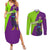 Piccolo - Dragon Ball Couples Matching Summer Maxi Dress and Long Sleeve Button Shirt Anime Style