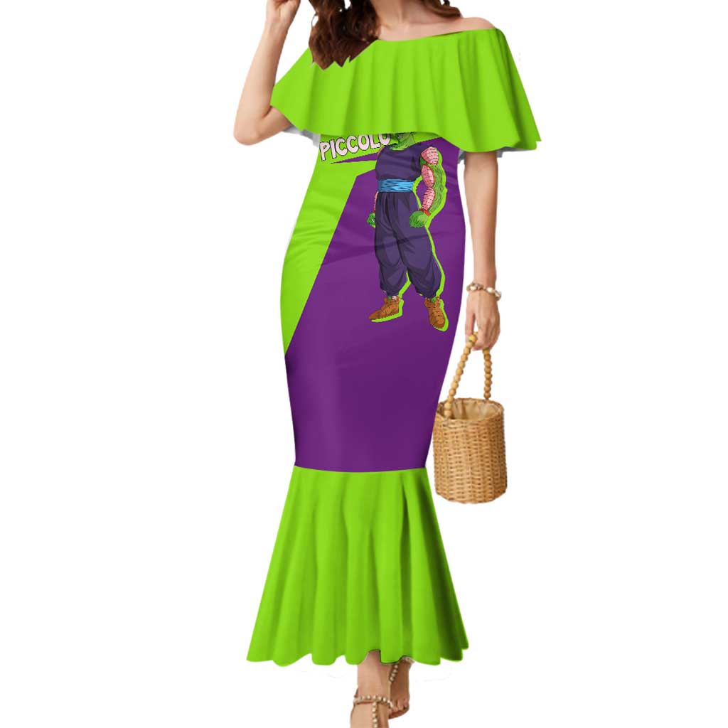 Piccolo - Dragon Ball Mermaid Dress Anime Style