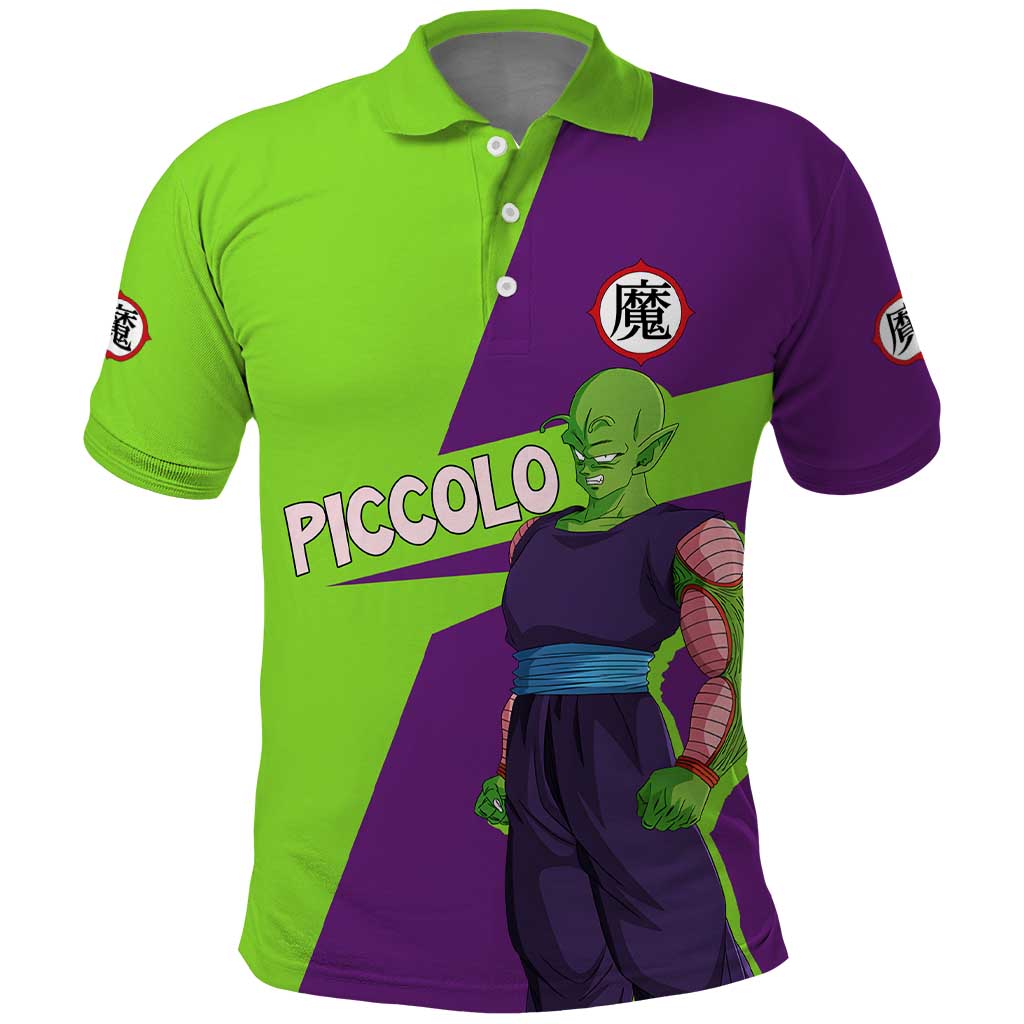 Piccolo - Dragon Ball Polo Shirt Anime Style