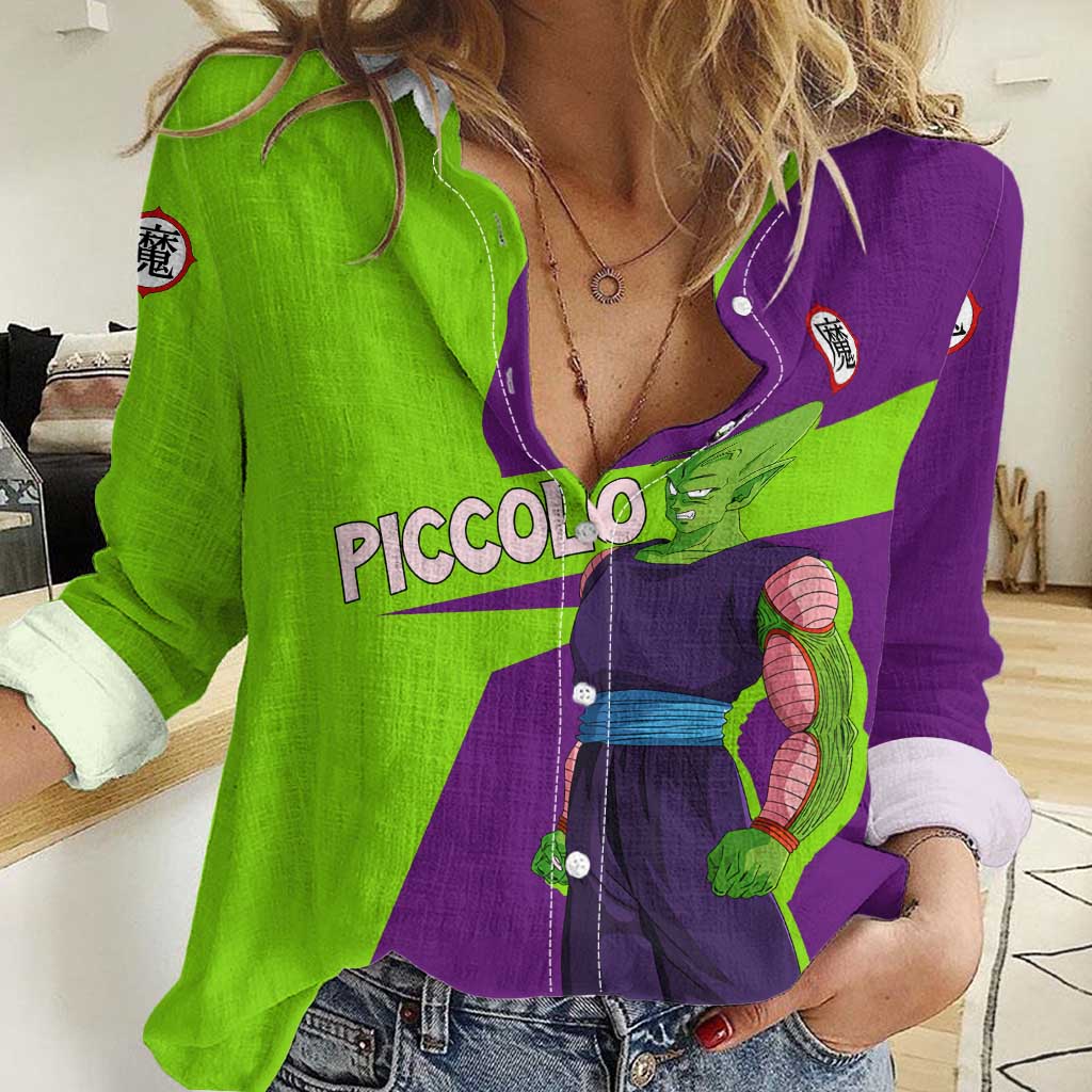 Piccolo - Dragon Ball Women Casual Shirt Anime Style