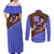 Jonathan Joestar - JoJo's Bizarre Adventure Couples Matching Off Shoulder Maxi Dress and Long Sleeve Button Shirt Anime Style