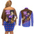 Jonathan Joestar - JoJo's Bizarre Adventure Couples Matching Off Shoulder Short Dress and Long Sleeve Button Shirt Anime Style