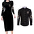 It's The Most Wonderful Time Halloween Couples Matching Long Sleeve Bodycon Dress and Long Sleeve Button Shirt TS04