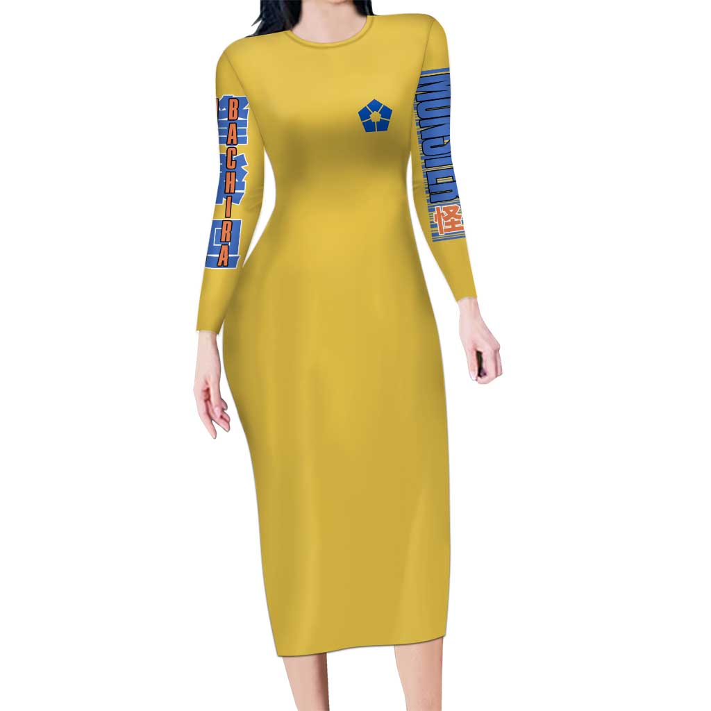 Meguru Bachira Blue Lock Long Sleeve Bodycon Dress Japan Anime Style TS04