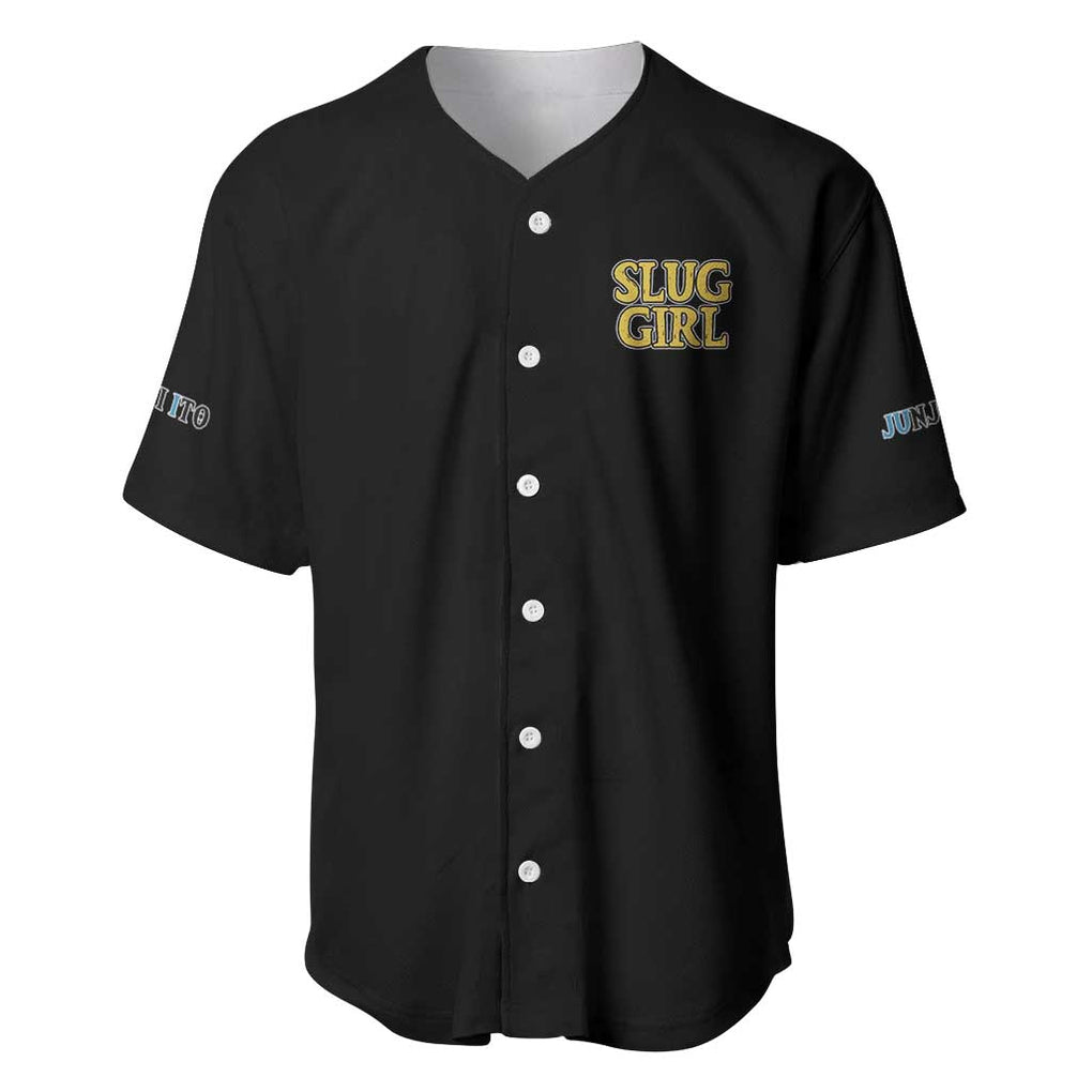 Slug Girl Junji Ito Collection Baseball Jersey Anime Style