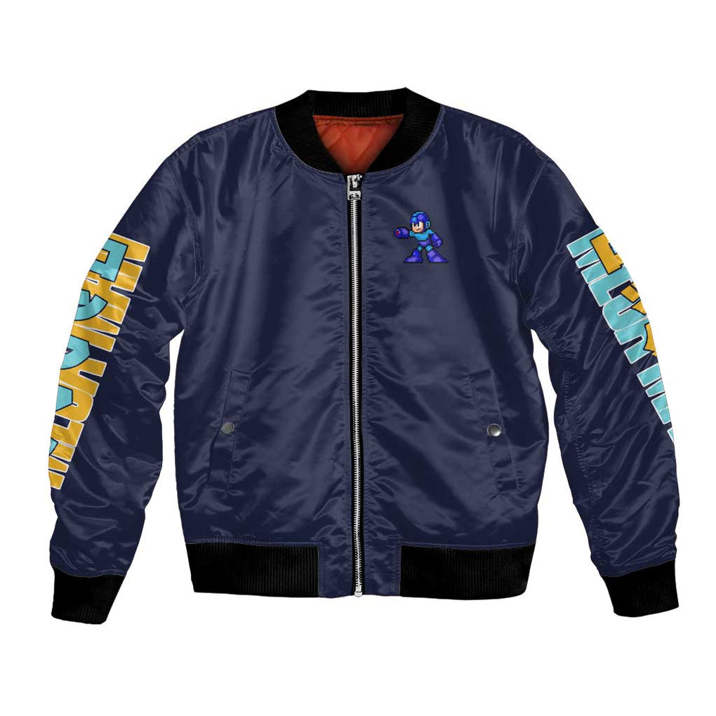 Mega Man Bomber Jacket Anime Style