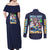 Mega Man Couples Matching Off Shoulder Maxi Dress and Long Sleeve Button Shirt Anime Style