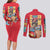 Franky V2 One Piece Couples Matching Long Sleeve Bodycon Dress and Long Sleeve Button Shirt Anime Style