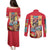 Franky V2 One Piece Couples Matching Puletasi and Long Sleeve Button Shirt Anime Style