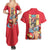 Franky V2 One Piece Couples Matching Summer Maxi Dress and Hawaiian Shirt Anime Style