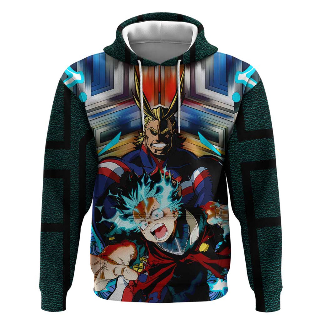 Trippy Deku x All Might My Hero Academia Hoodie Trippy Style