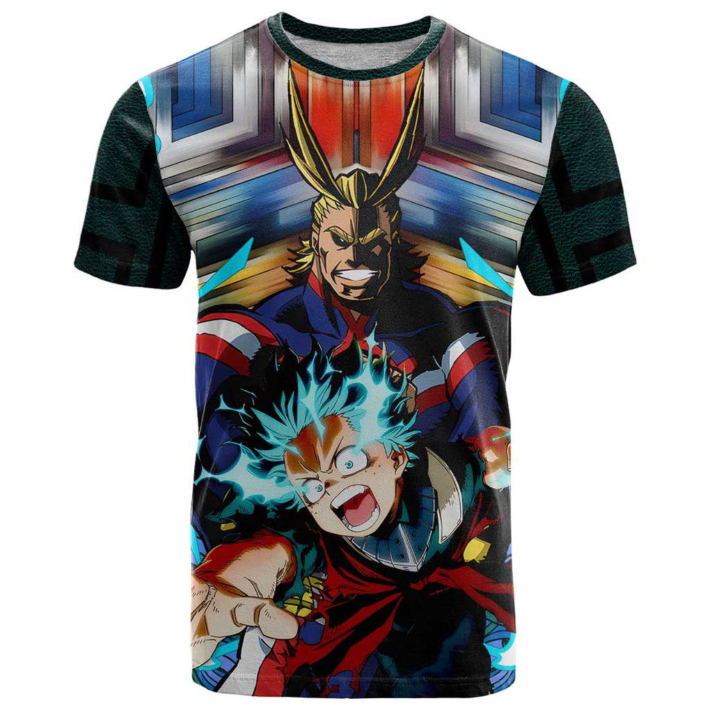 Trippy Deku x All Might My Hero Academia T Shirt Trippy Style