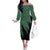 Roronoa Zoro Mix Manga - One Piece Off The Shoulder Long Sleeve Dress Anime Style