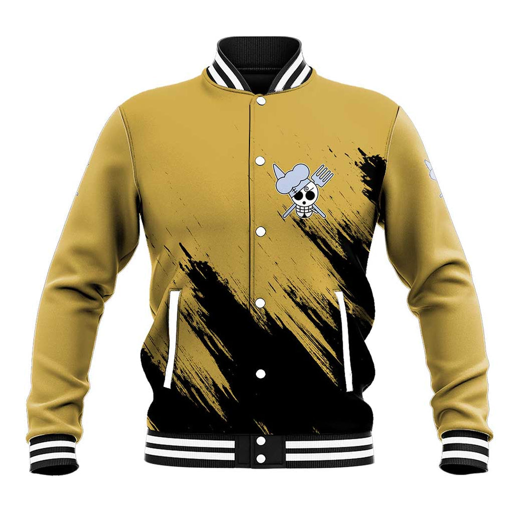 Sanji Mix Manga - One Piece Baseball Jacket Anime Style